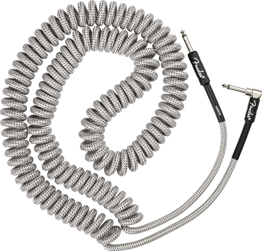 Fender Professional Series Coil Cable White Tweed 30'