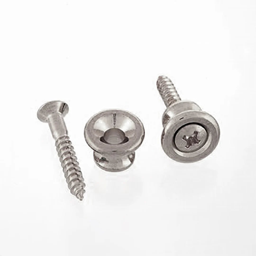 Gotoh Gibson Style Strap Buttons - Nickel / Standard