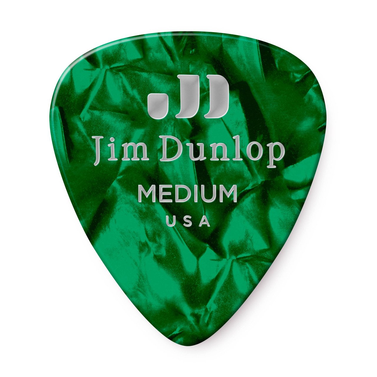 CELLULOID GREEN PEARLOID PICK MEDIUM