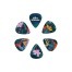 D'Addario Beatles Yellow Submarine 55th Anniversary Guitar Picks, Under the Sea, Medium Gauge (.70mm), 15-Pack