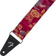 Fender Satin Dragon Strap, Wine