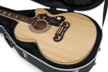 Gator Classic Deluxe Molded Case for Deluxe Molded Case for Jumbo Acoustic Guitars