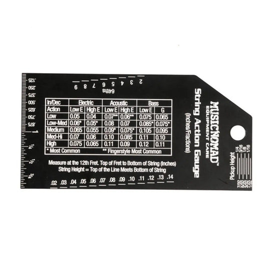 Precision String Action Gauge