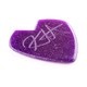 KIRK HAMMETT JAZZ III PICK PURPLE SPARKLE