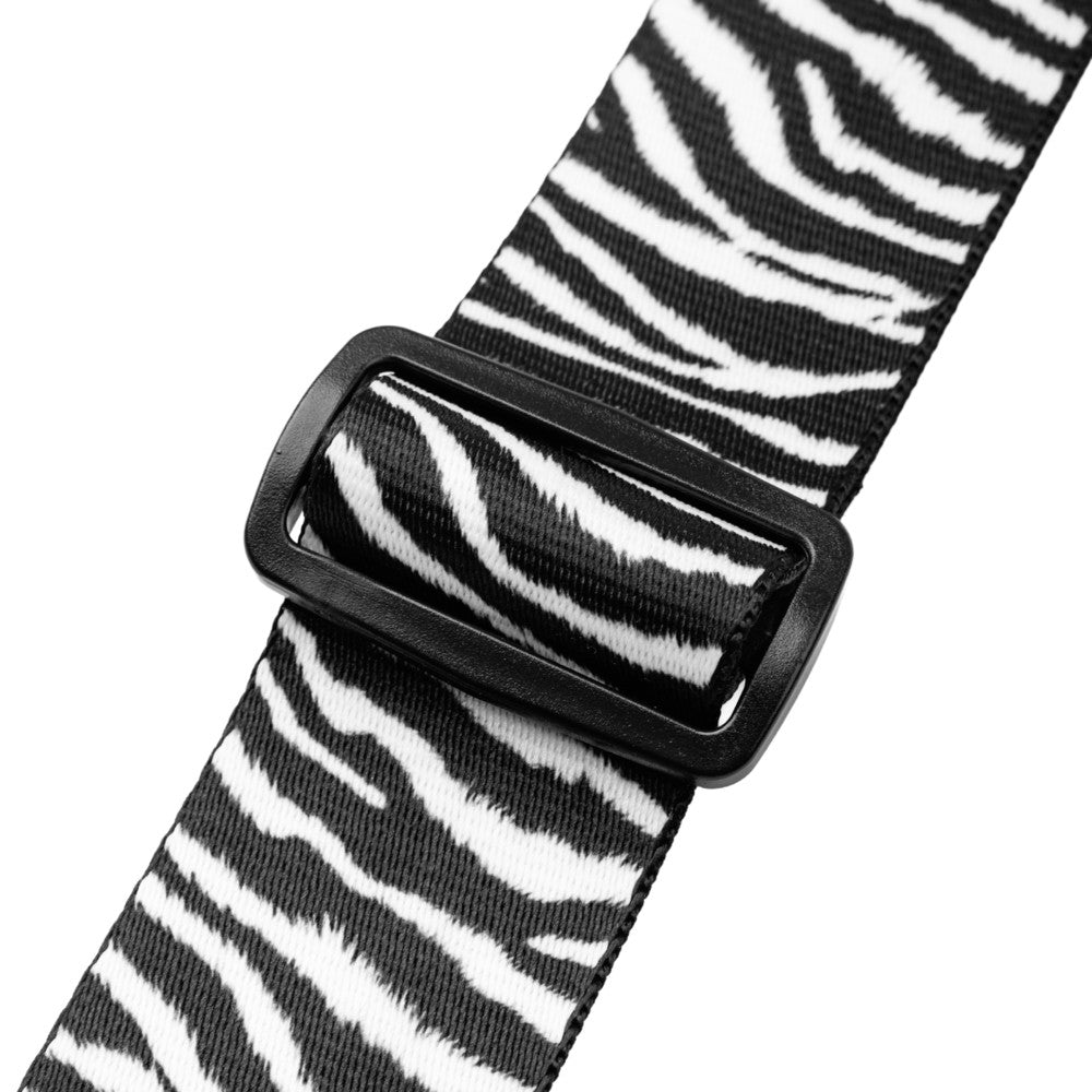Levy's 2" Black and White Zebra Stripe Print Strap