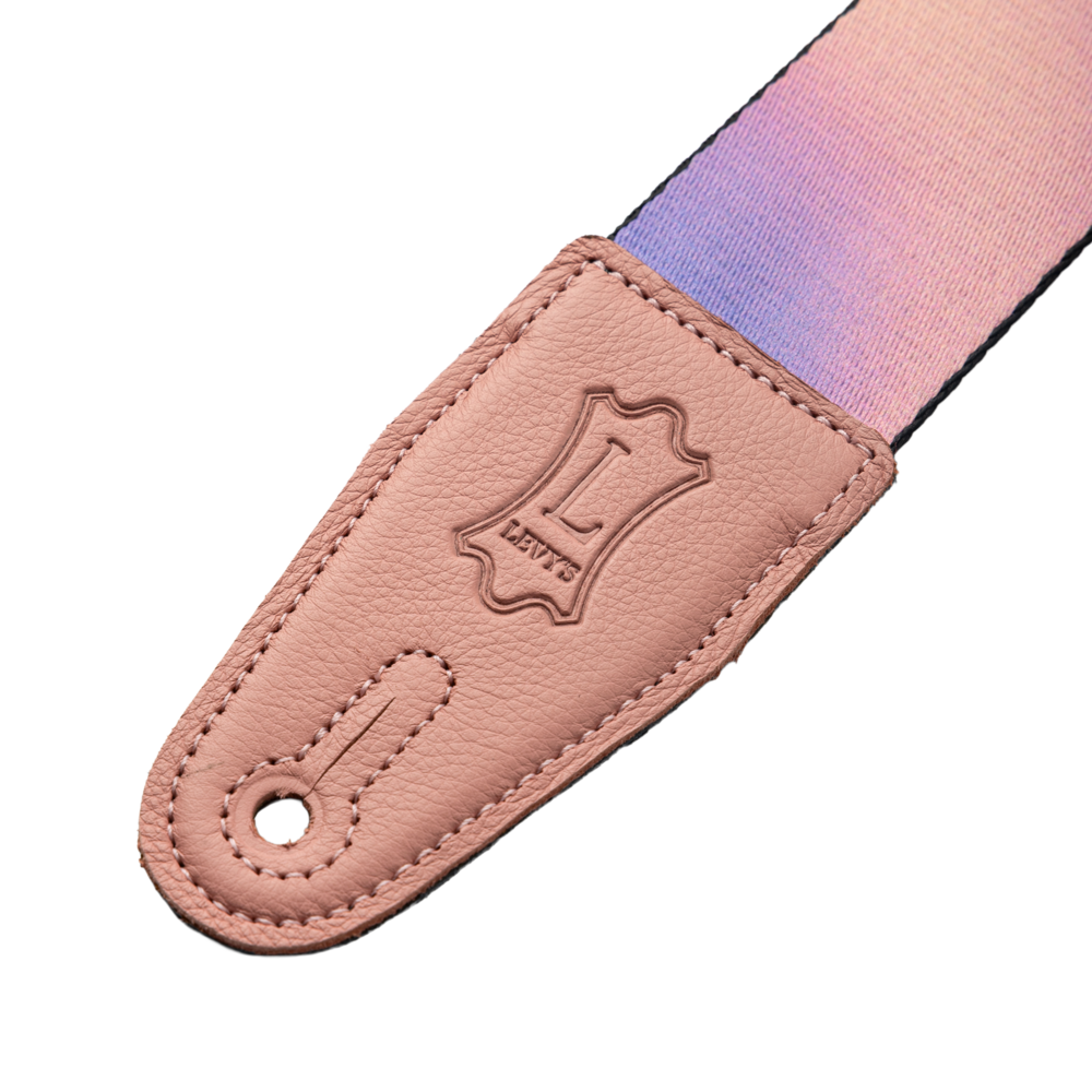 Cyber Gradient Sublimation Strap with Pink and Purple Design