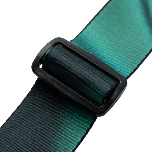 Cyber Gradient Sublimation Strap with Green and Black Design