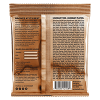 Light Earthwood Phosphor Bronze Acoustic Guitar Strings 11-52 Gauge