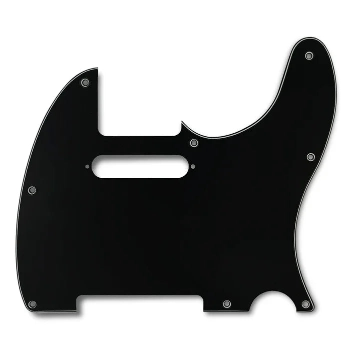 PRiMO Pickguard for Telecaster, S-S Pickup Configuration Black