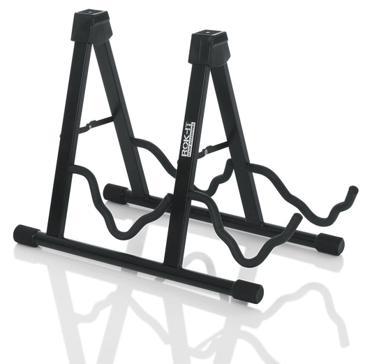 Rock-It Double Compact Stand For Electric And Acoustic Guitars