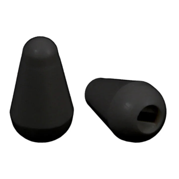 Allparts Switch Knobs for Import Strat (2 pcs) - Black
