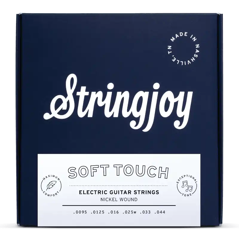 Stringjoy 9.5-44 Soft Touch Signatures - Nickel Wound Electric Guitar Strings
