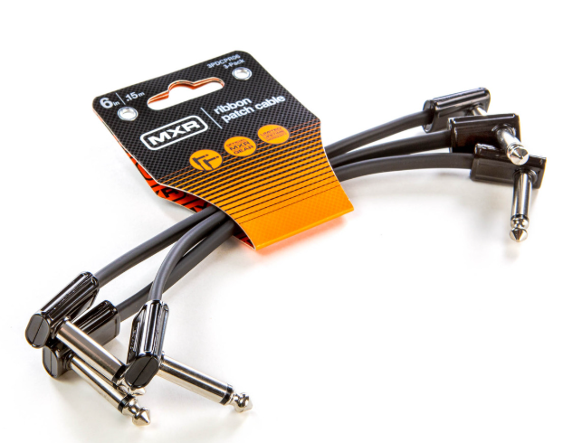 MXR® 6 INCH RIBBON PATCH CABLE - 3 PACK