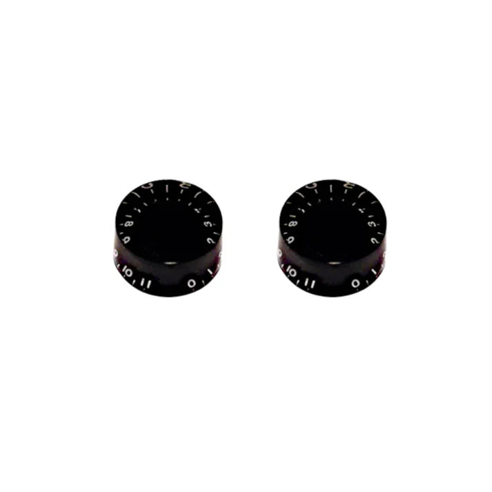 Allparts Speed Knobs 0 to 11 (2 pcs) - Black
