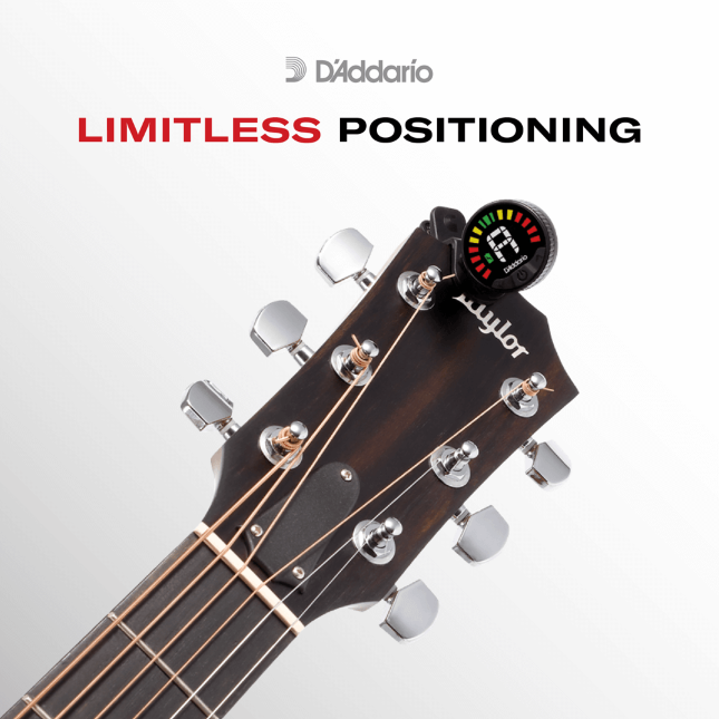 D'Addario Nexxus 360 Rechargeable Guitar Tuner