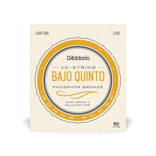 D'Addario EJ85 Bajo Quinto Strings