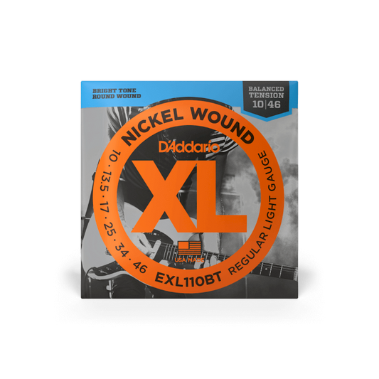 EXL110BT 10-46 Regular Light Balanced Tension, XL Nickel Electric Guitar Strings