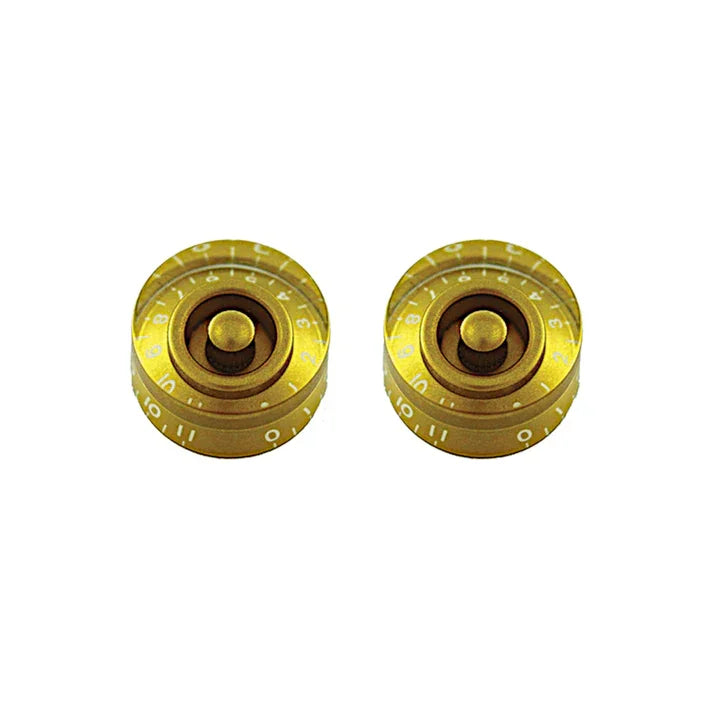 Allparts Speed Knobs 0 to 11 (2 pcs) - Gold