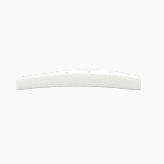 Allparts Radiused Slotted Bone Nut for Fender® Guitars - Standard / Left-handed / Bleached