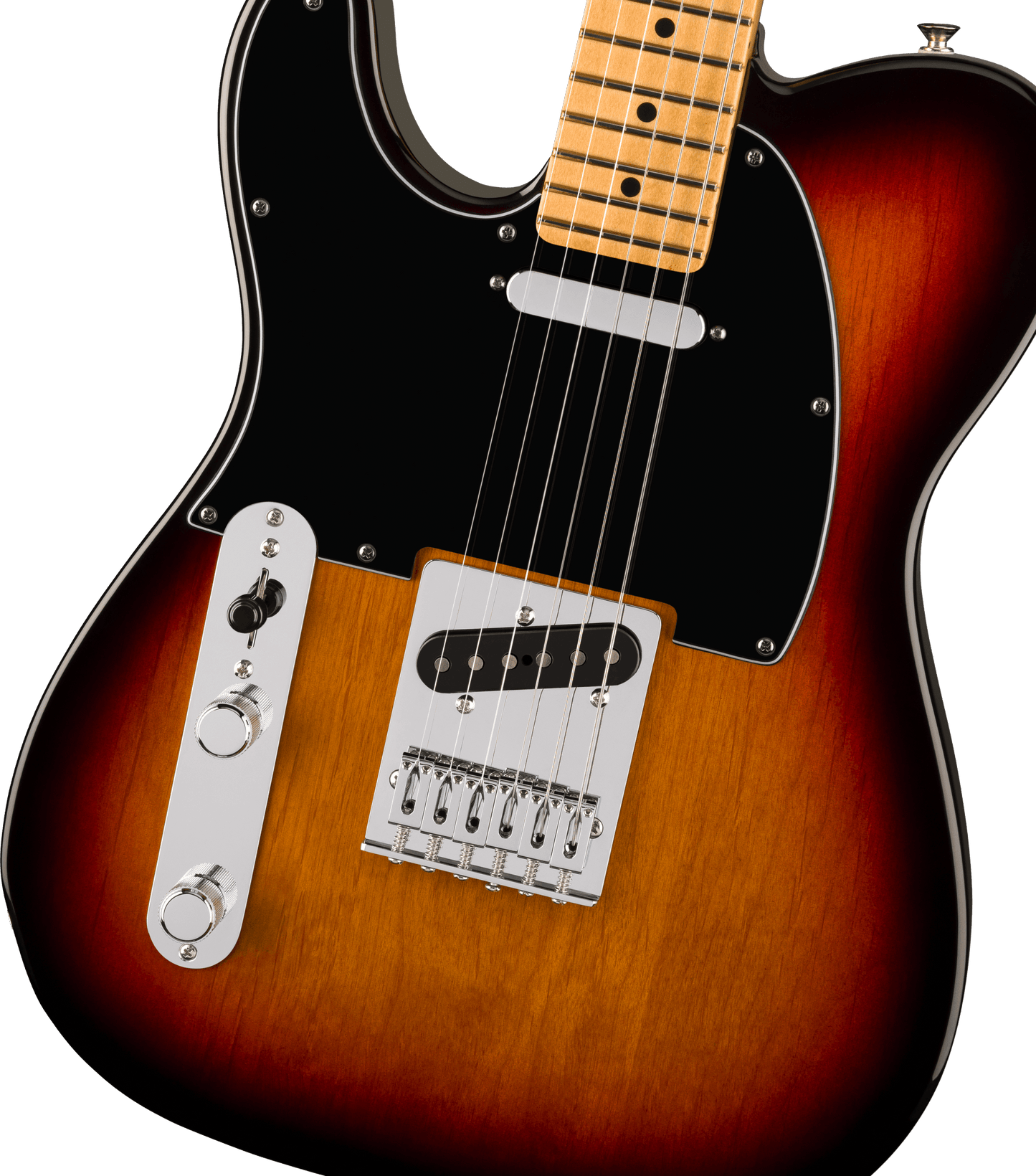 Player II Telecaster® Left-Hand, Maple Fingerboard, 3-Color Sunburst