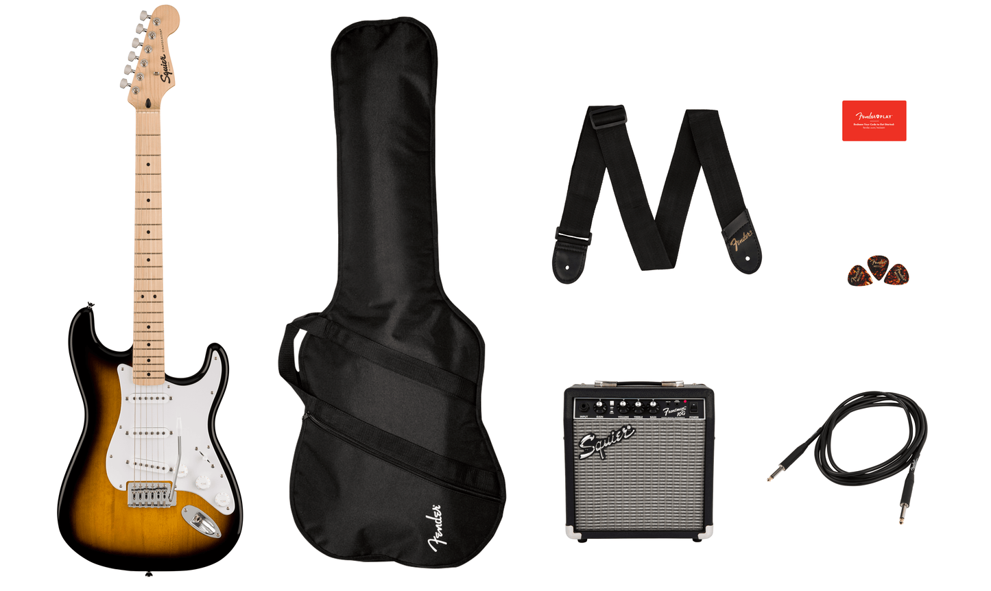 Squier Sonic® Stratocaster® Starter Pack Sunburst