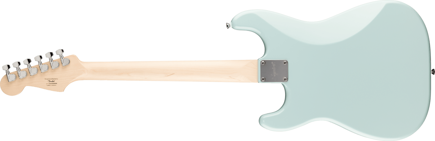 Squier Sonic® Stratocaster® HT H, Maple Fingerboard, White Pickguard, Sonic Blue