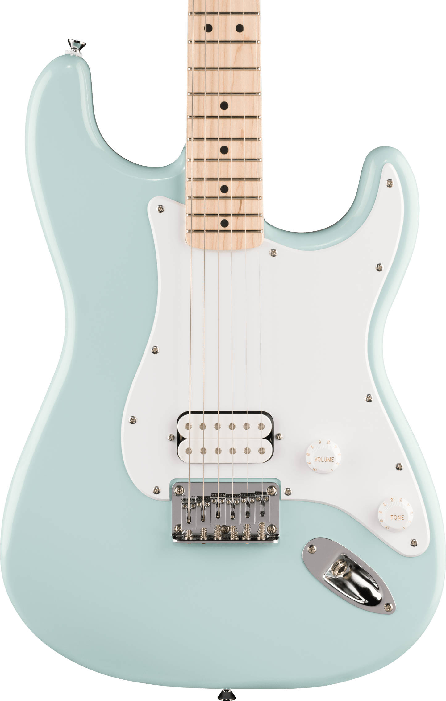 Squier Sonic® Stratocaster® HT H, Maple Fingerboard, White Pickguard, Sonic Blue