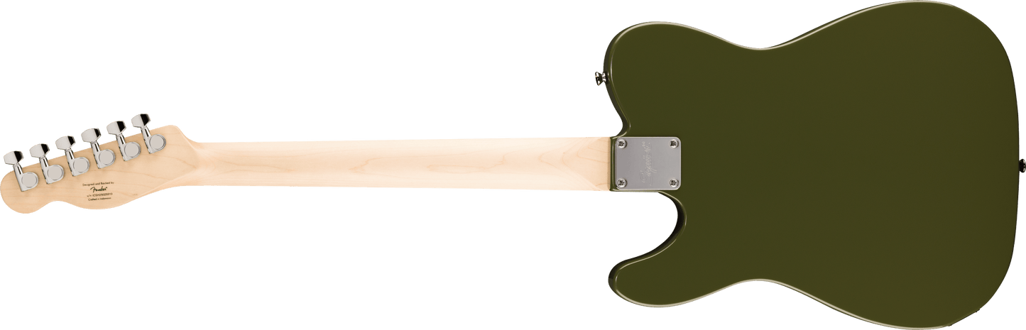 Squier Sonic® Esquire® H, Laurel Fingerboard, Black Pickguard, Olive