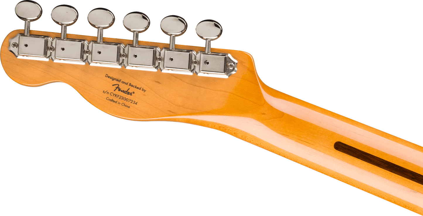 Squier Classic Vibe™ Custom Telecaster® SH with Bigsby, Parchment Pickguard, Aztec