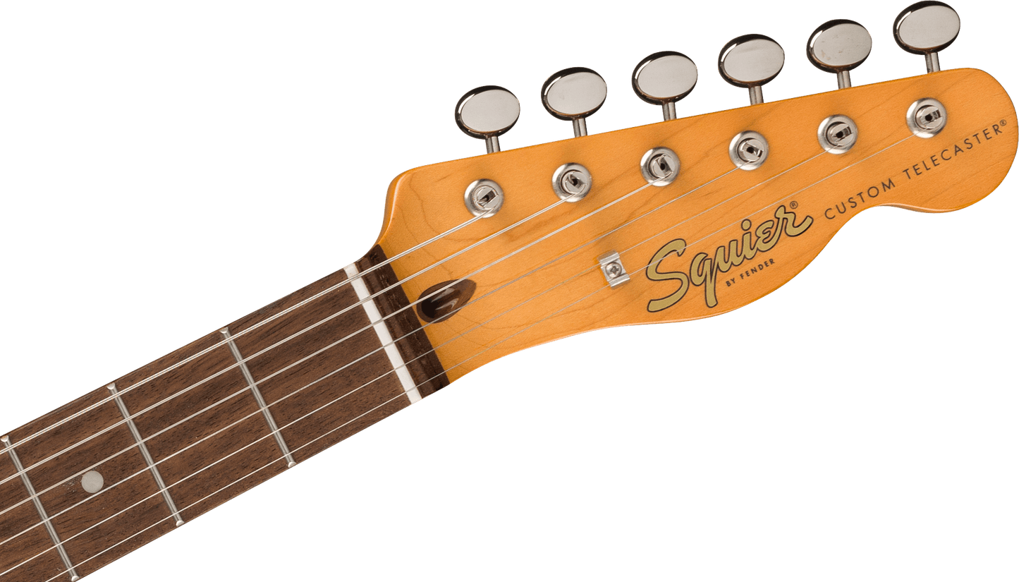 Squier Classic Vibe™ Custom Telecaster® SH with Bigsby, Parchment Pickguard, Aztec