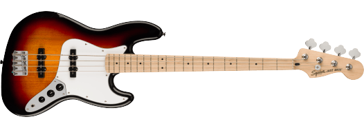 Squier Affinity Series® Jazz Bass® 3-Color Sunburst