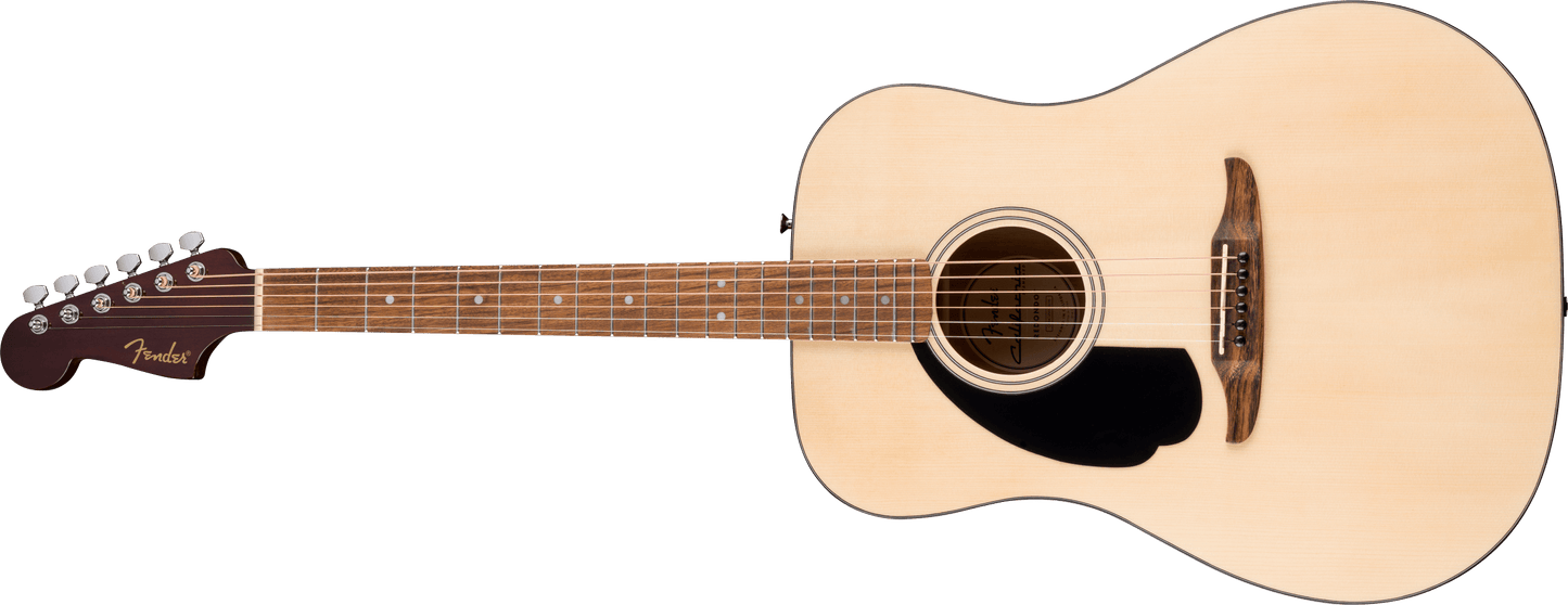 California Standard Redondo™ Left-Handed, Spruce Top, Black Pickguard, Natural
