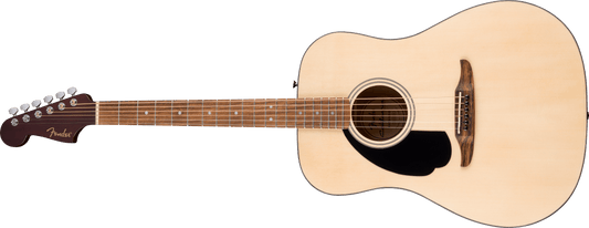 California Standard Redondo™ Left-Handed, Spruce Top, Black Pickguard, Natural