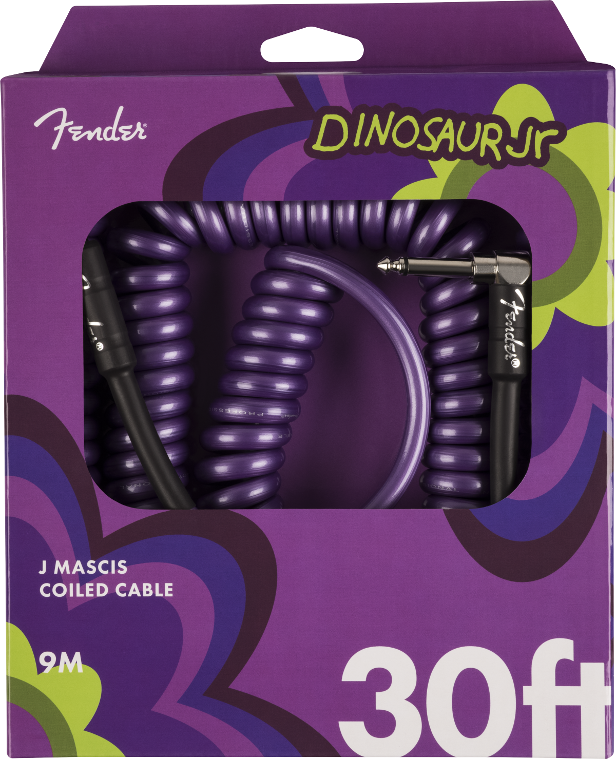 Fender J Mascis Coil Cable Purple 30'