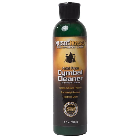 Cymbal Cleaner - Acid Free Cleaner, Polisher, Protectant For Brilliant Finishes