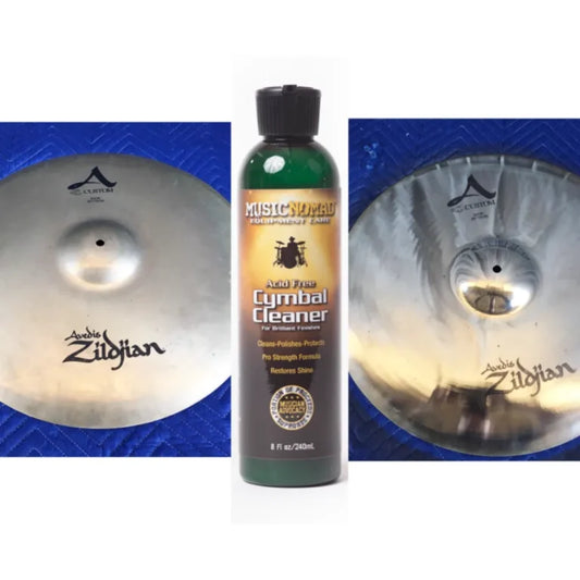 Cymbal Cleaner - Acid Free Cleaner, Polisher, Protectant For Brilliant Finishes