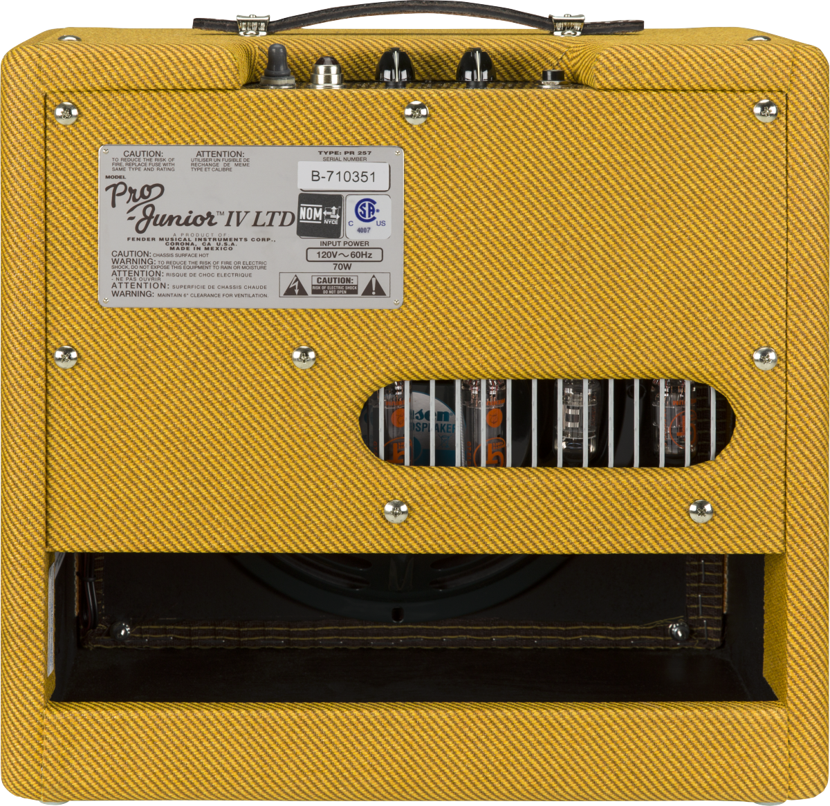 Fender Pro Junior™ IV Lacquered Tweed