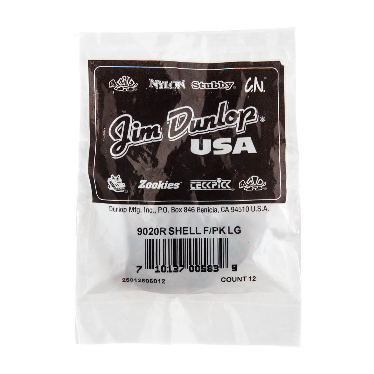 Dunlop Large Finger Pick Shell 12 Per Pack