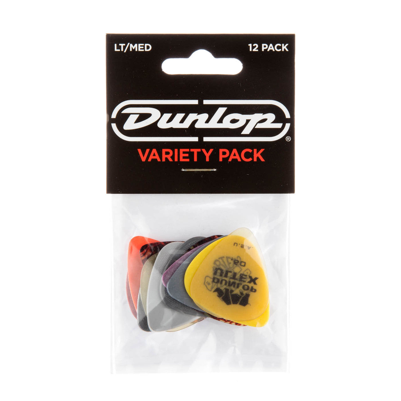 Dunlop Picks Variety Pack Light/Medium Players 12 Pack