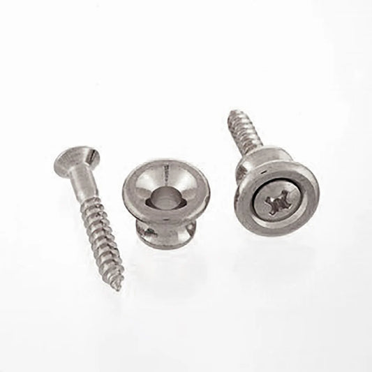 Gotoh Gibson Style Strap Buttons - Nickel / Standard