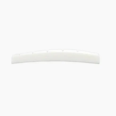 Allparts Radiused Slotted Bone Nut for Fender® Guitars - Standard / Standard / Bleached
