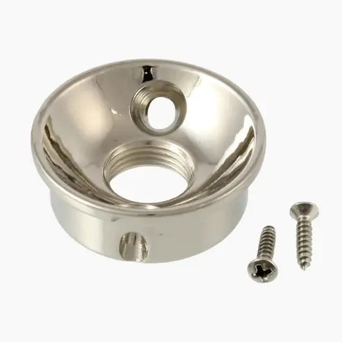 Allparts Retrofit Jackplate for Telecaster - Nickel-plated brass / Single Item