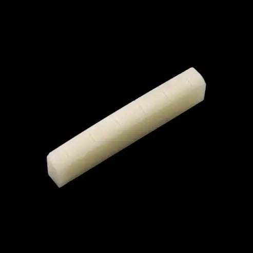 Allparts Slotted Bone Nut for Gibson® Electric - Standard / Standard / Bleached Bone
