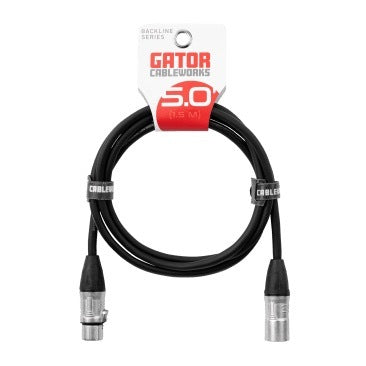 Backline Series 5 Foot XLR Microphone Cable