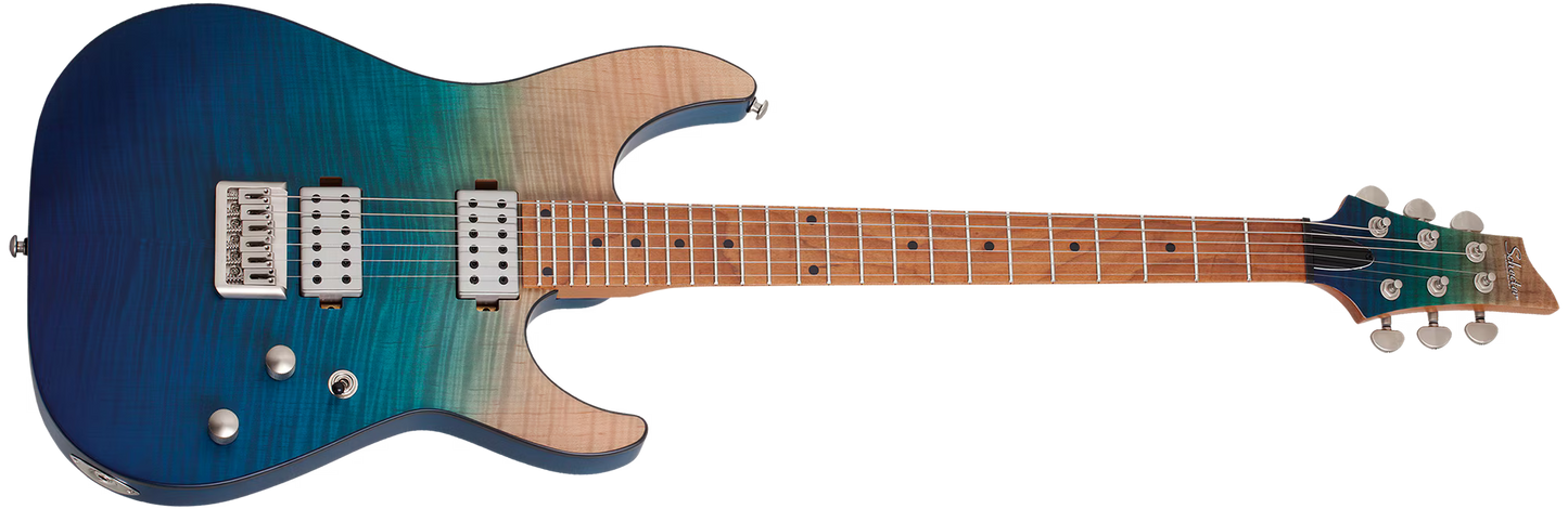 Schecter C-1 Standard Plus Blue Fade