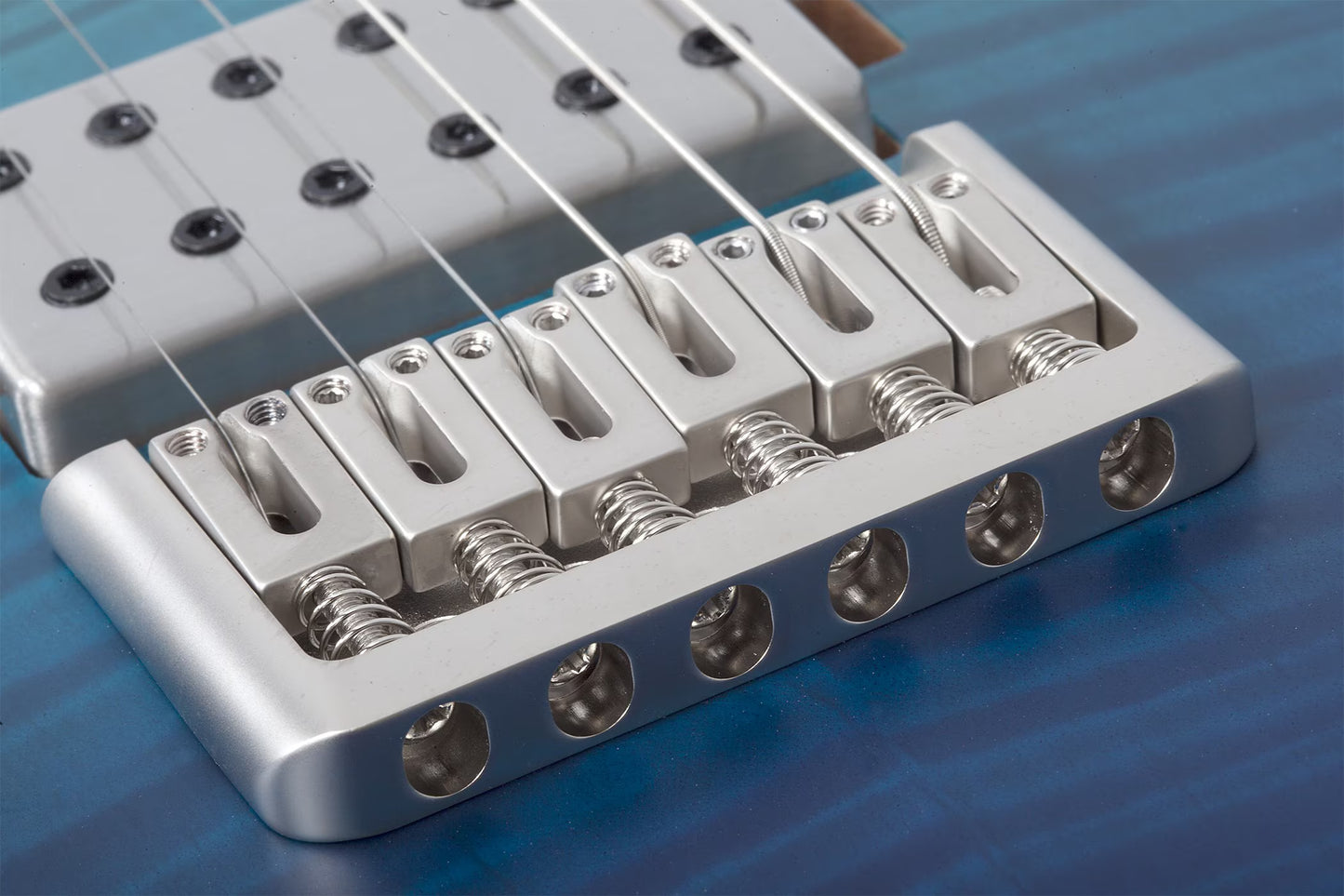 Schecter C-1 Standard Plus Left Handed Blue Fade