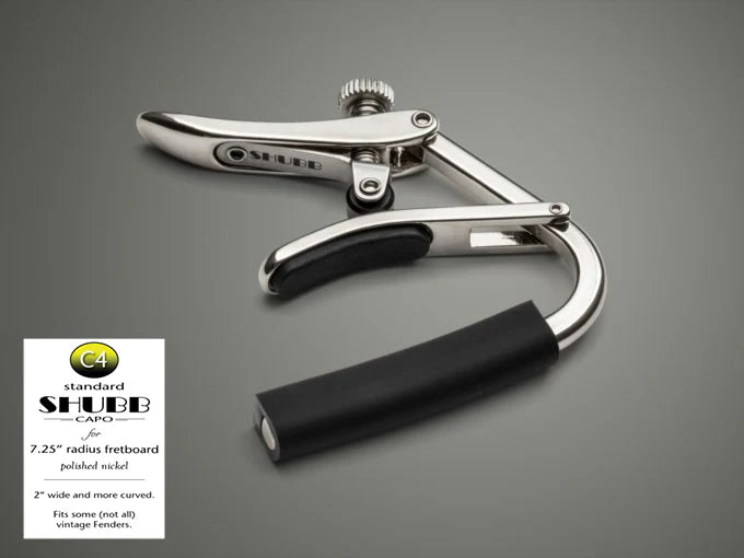 Shubb Standard C-Series Capo 7.25 Inch Radius