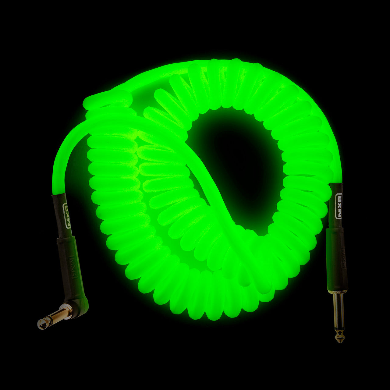 MXR® 15 FT COIL CABLE GLO RIGHT / STRAIGHT