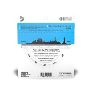 D'Addario 45-130 Regular Light 5-String, Long Scale, Phosphor Bronze Acoustic Bass Strings