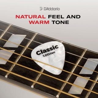 D'Addario Classic Pearl Celluloid Assortment Pack Heavy